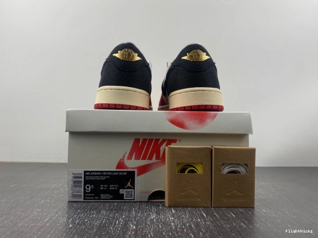 OG x 1 Low Jordan Trophy Room Air Away FN0432-100 0811